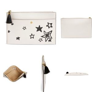 Large Star Print Pouch